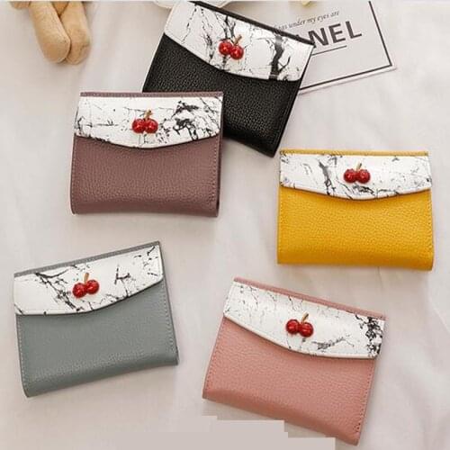 LOMANTINA Chinese Styles Vintage Flower Short Wallets Slim Real Cow Leather Purses Card Holder Carteira Fashion Brand Purses