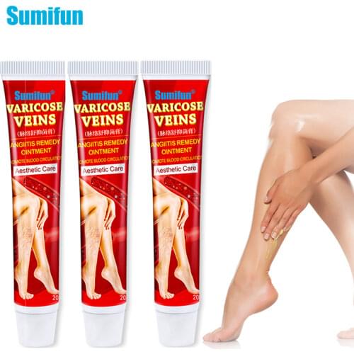 Sumifun Varicose Veins Treatment Cream Vasculitis Phlebitis Angiitis Inflammation Blood Vessel Rotten Leg Spider Repair Ointment