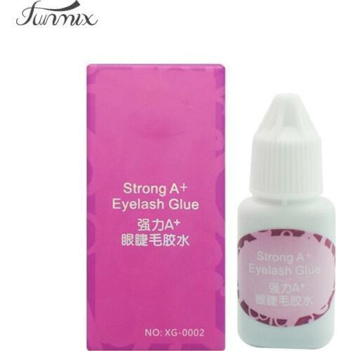 Fashion Long Lasting Strong Eyelash Glue A+ Fast Dry Professional Eyelash Extension Adhesive 15ml