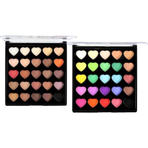 25 Colors Natural Long Lasting Waterproof Shimmer Matte Eyeshadow Powder Palette Eye Shadow Makeup Pigment