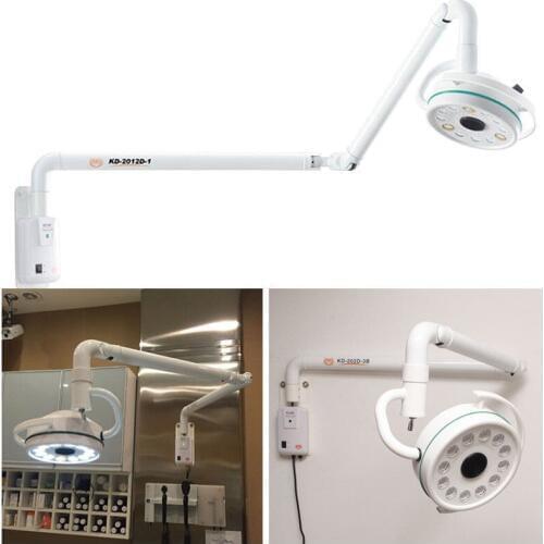 New 36W 12 Holes 90~240V Wall-mounted LED Surgical Light Medical Shadowless Lamp 700mm