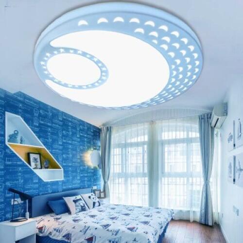 New and super thin LED childrens warm and lovely bedroom ceiling lamp