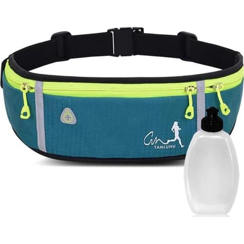 Professional Outdoor Running Bag Phone anti-theft Pack Running Belt waist Bags Waterproof Belt Men Women Gym Option Water Bottle