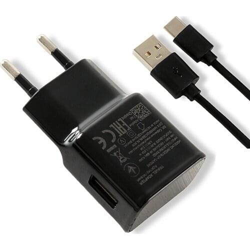 15W Fast Charger USB Adapter 9V1.67A Quick Charge Type C Data Cable for Samsung S21 Ultra S8 S9 S10 Plus Note 10 9 8 A52 A51 A72