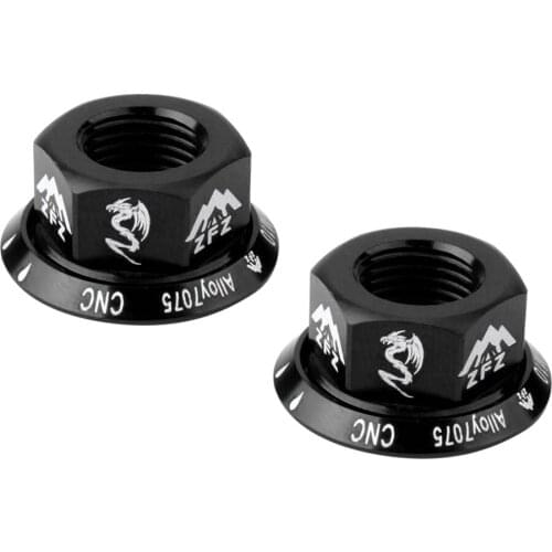 2 Pieces Bicycle Hubs Nut Drums Screws M10 Axle Screw for Bolt Screw Fastener Washer