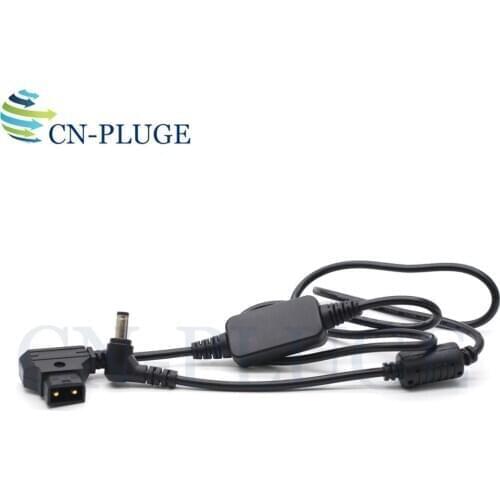 Built-in protective plate D-Tap Male to 12V DC 5.5x2.5mm Cable