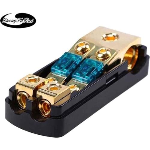 Car audio insurance One out of two, three power amplifiers, one point four subwoofer, modified fuse, pure copper fuse seat