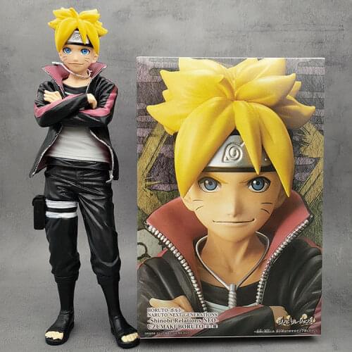 Action 24cm Boruto Figure Toys For Chidren Anime Naturo Assembly Boruto Modeling With Gift Box Collectible Display Birthday Gift