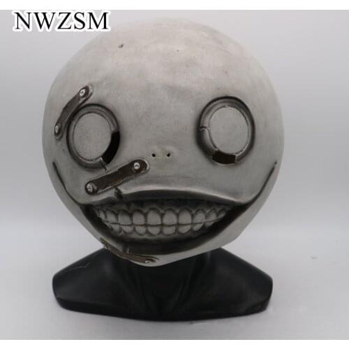 GAME NieR:Automata Emil emulsion Mask headgear masquerade halloween horror cosplay