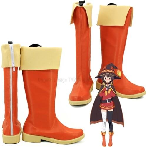Kono Subarashii Sekai ni Shukufuku wo Megumin Cosplay Boots Gods Blessing on this Wonderful World Cosplay KonoSuba Megumin Shoe