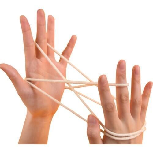 String Game Cards Set Montessori Materials Kids Learning Educational Toys For Children Rope Hand Finger Game