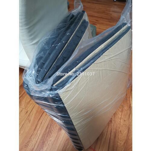 20pcs big size 50x50cm Self adhesive acoustic foam white studio foam cover 5 square meters -proofing acoustic treatment