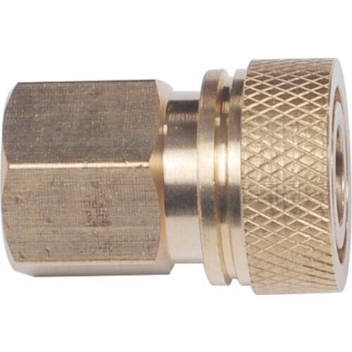 PCP Paintball Connector Fill Probe Pneumatic Female Quick Disconnect Coupler M10x1 Thread Copper Air Refilling Fittings Socket