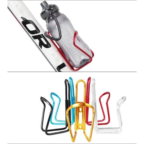 Aluminum Alloy Water Bottle Cup Holder Outdoor Mountain Bike Bicycle Cycling Drink Water Cup Can Cage Bracket Rack Accessories