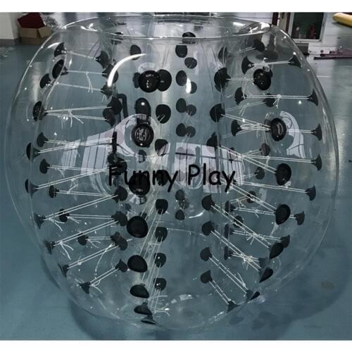 Bubble soccer Body Zorbing air bumper sports toy game knocker zorb human hamster ball Sport Air Bubble Children Play Game