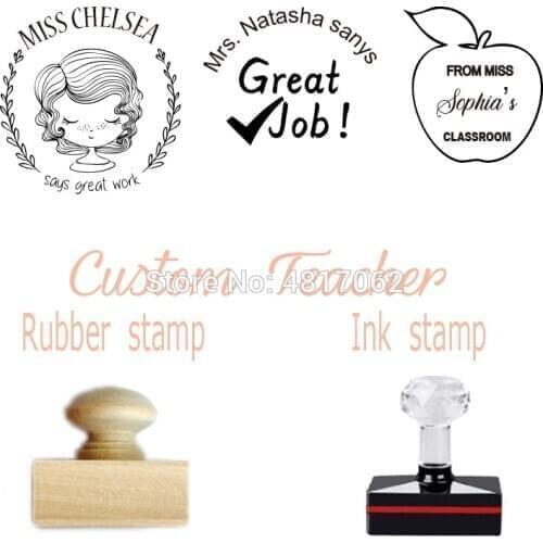 Signature Stamp Name Stamp Teacher Stamp,Name Stamp - Custom Name Stamper ,ink stamp, rubber stamp