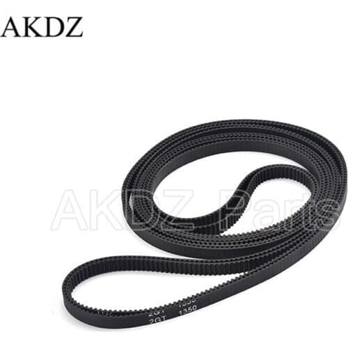 2MGT 2M 2GT Synchronous Timing belt Pitch length 1350 width 6mm/9mm Teeth 675 Rubber closed