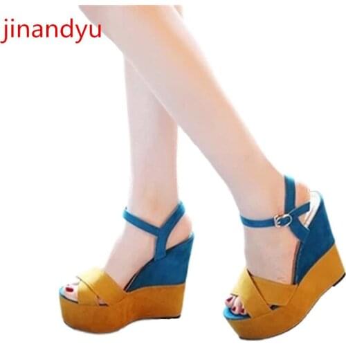 High Heel Platform Shoes Wedge Sandals High Heels Fashion Platforms Summer Dresses for Women on Sale Ladies Shoes and Sandals