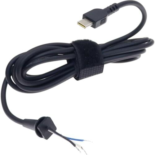 USB Type C Laptop Power Connector Jack Dc Plug Adapter Charger Cable Cord for Lenovo Thinkpad X1 Carbon Yoga Notebook Adapter