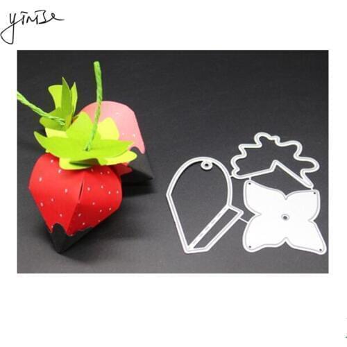 VCD38 Strawberry CUT SCRAPBOOK Metal Cutting Dies For Scrapbooking Stencils DIY Album Cards Decoration Embossing Folder Die Cuts