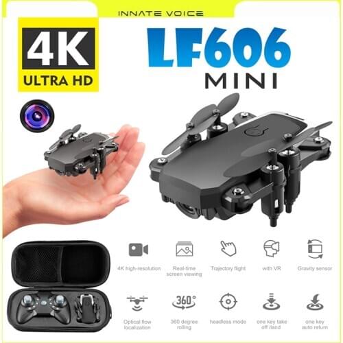 ZK30 WIFI FPV Mini Drone 4K 1080P HD Camera Wide Angle Aerial Photography RTF Drone Foldable Helicopter Gifts Height Hold Toys