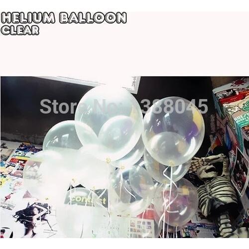 10pcs /lot 36 Inches Big Balloons Large Giant Clear Transparent Latex Balloon Wedding Party Balls Birthday Party Decorations