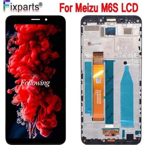 100% Tested For Meizu M6s LCD Display Touch Screen Digitizer Assembly Replacment Parts For Meilan S6 LCD Display Free Shipping