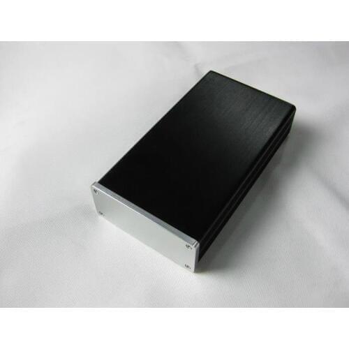 116 * 50 * 210mm 1104B Mini All Aluminum Power Amplifier Case / AMP Case / Shell / DIY Box