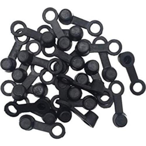 30PCS Rubber Brake Bleeder Valve Cover Screw Grease Zerk Fitting Cap Rubber Dust Cover Dustproof Brake Bleeder Screw