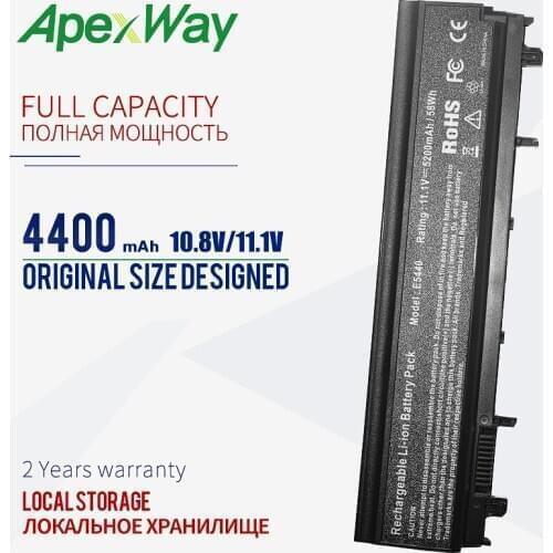 4400mAh 11.1v For Dell Latitude E5440 E5540 3K7J7 970V9 9TJ2J N5YH9 TU211 VV0NF 451-BBID 451-BBIE 312-1351