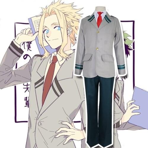 Boku no Hero Academia My Hero Academia Cosplay Costumes Midoriya Izuku Bakugou Katsuki Ochaco Uraraka Men Women Uniform C59K210