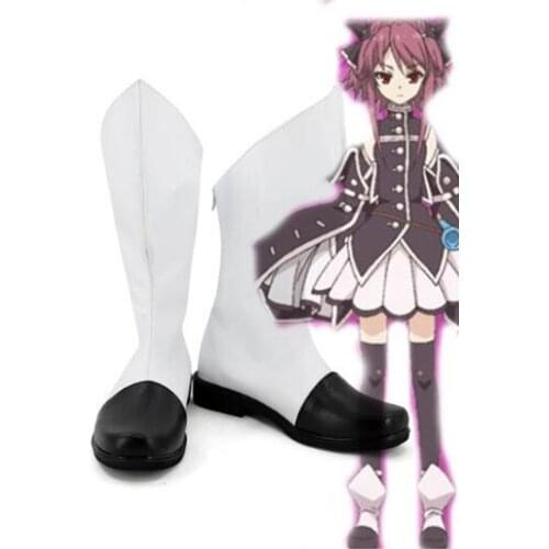 Problem Children Are Coming from Another World Black Percher Cosplay Party Cosplay Show Boots Custom Made for Adult Women Shoes