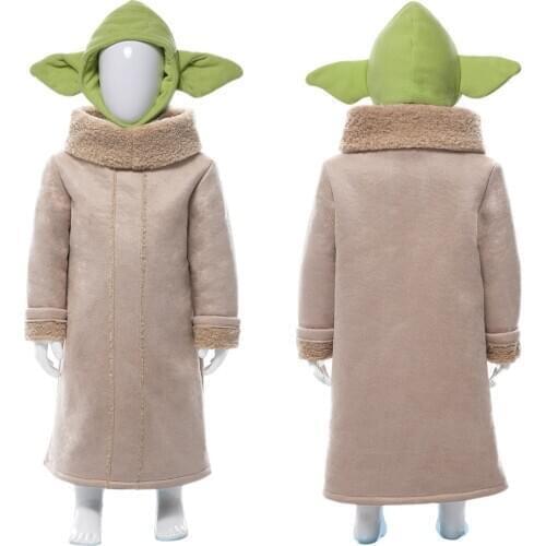 Kids Star Cosplay The child Baby Cosplay Yodao Cosplay Costume Children Outfit Halloween Carnival Cosplay Costume