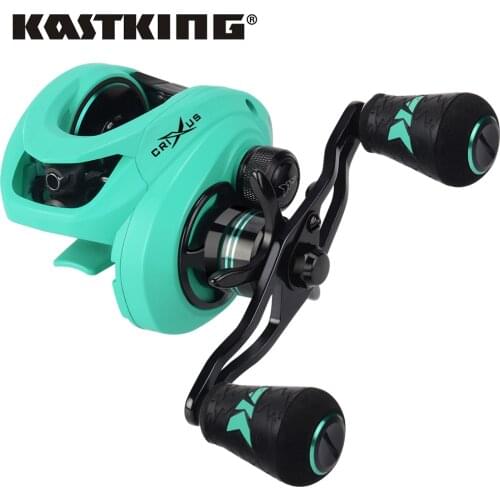 KastKing Crixus 7+1BBs 8KG Max Drag 206g Super Light Weight Baitcasting Reel Magnetic Brake System Freshwater Fishing Coil