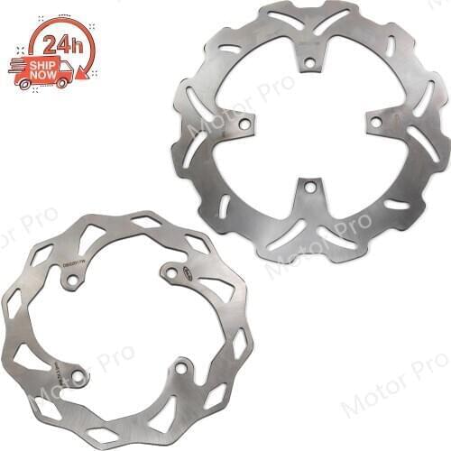 For Kawasaki KX250 2003 2004 2005 Front Rear Brake Disc Disk Rotor Kit Motorcycle Accessories KX 250 03 04 05 KX250F 250F F