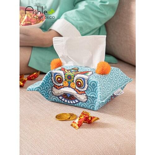 Tissue Box Cover Living Room Home Coffee Table Tissue Box New Chinese Style Napkin Box Cover Chinese Style Car Tissue Sets