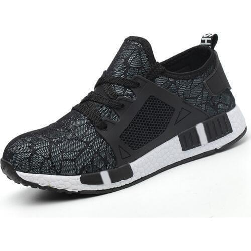 Men Work Safety Shoes women Steel Toe Cap Shoes New Outdoor Breathable Anti-slip Steel Puncture Proof Construction Safety Boots