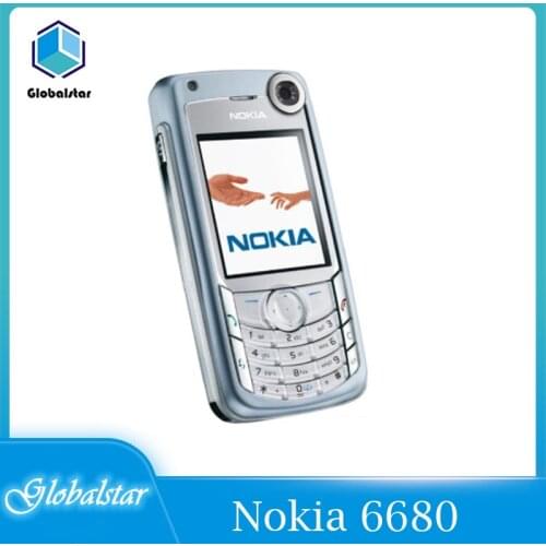 Nokia 6680 Refurbished Original Unlocked Nokia 6680 Mobile Phone 2.2 inch 2G/3G With Bluetooth cellphone Free Shipping