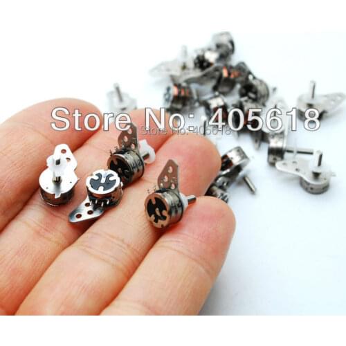 NEW 10pcs Japan Nidec 4 Wire 2 Phase micro stepper motor D7xH4mm with a small division bar for camera