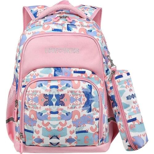 New Arrival 2021 Girl School Backpacks School Bags for Boys Girls School Bag Kids Book Bags 1-6 Grade Satchel