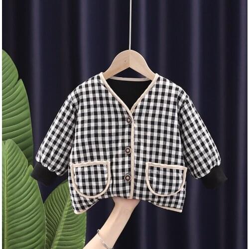 0-5 Year Winter Boy Girl Clohing Down & Parkas 2021 New Fashion Active Kid Children Baby Toddler Boy Girl Outerwear Coat