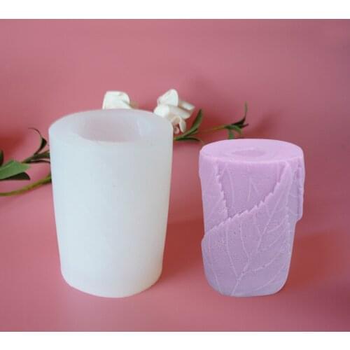 Homemade Silicon Wax Candle Silicone Mold Leaf Mold Candle Soap Crayon Wax Melting Honeycomb Candle Making Accessories