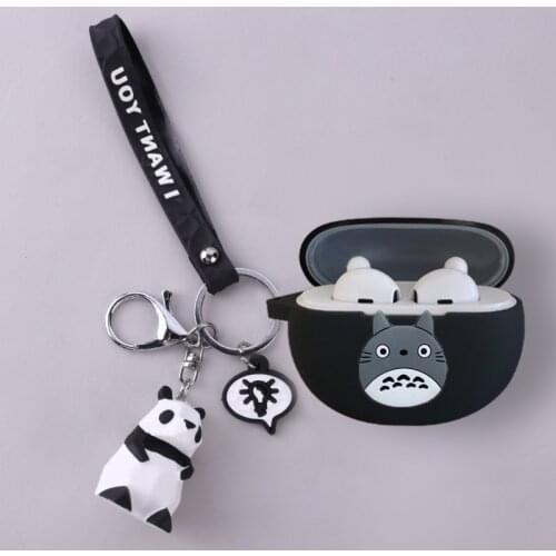 Cartoon Panda Cases For OPPO Enco Free 2 case Silicone Wireless Bluetooth Earphones Protective Cover for oppoFree2