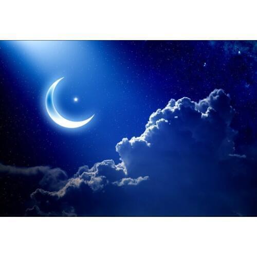 Blue starry fantasy starry sky background wall 3d ceiling murals wallpaper