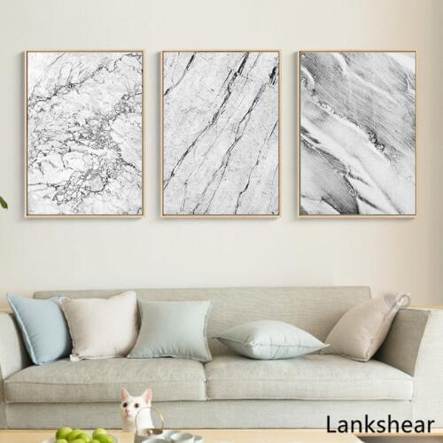 Modern Abstract Marble Texture Art Decorative Painting Canvas Painting Art Abstract Print Poster Picture Wall Home Decoration