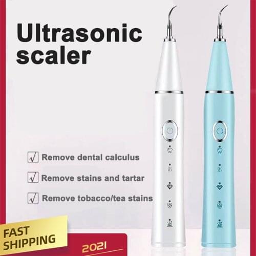 Portable Electric Sonic Dental Scaler Tooth Calculus Remover Tooth Stain Tartar Tool Teeth Whitening Oral Hygiene Oral Irrigator