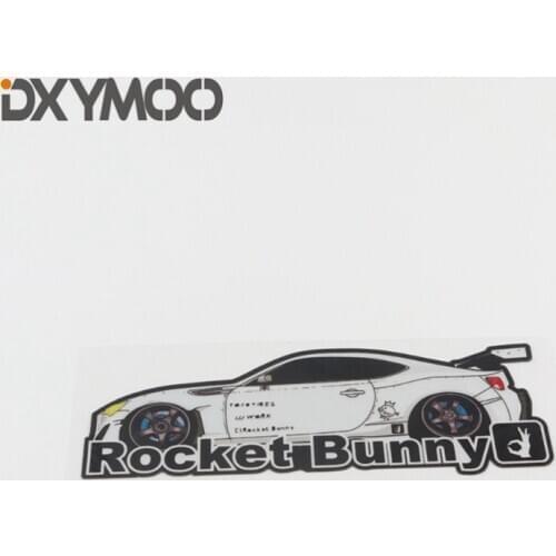 Car Styling Vinyl Decal Creative Fashion Vehicle Motorcycle Laptop Sticker for Rocket Bunny AE86 14x5cm