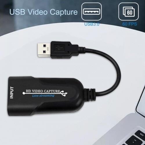 Recording Box USB Large Compatibility Mini Video Cards Grabber Recorder Box for Game