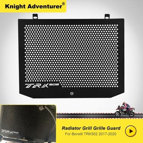 NEW Motorcycle Stainless Steel Radiator Grille Grill Cover Protector Guard For Benelli TRK502 TRK 502 TRK502X 2017-2020 2019 18