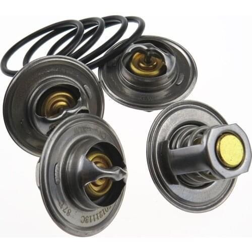 050121113H 050121113C 4pcs 87 Degrees Celsius Coolant Thermostat Sensor For Passat B5 B6 Golf MK5 MK6 A3 A4 A6 Seat Leon Toledo